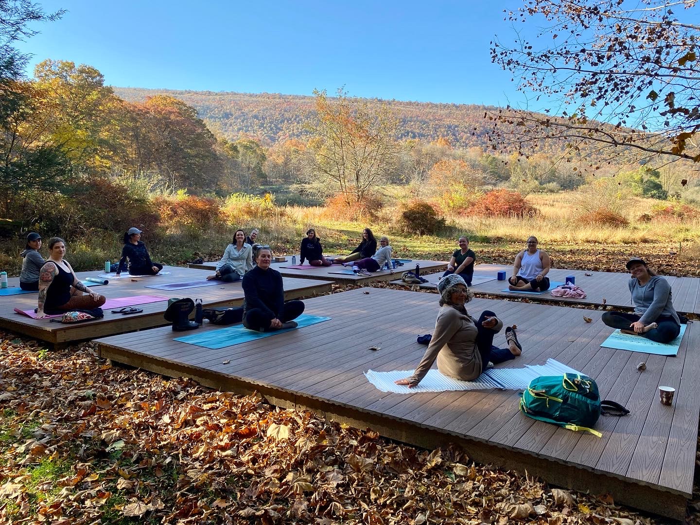 Fall Yoga + Hike Retreat at River Mountain