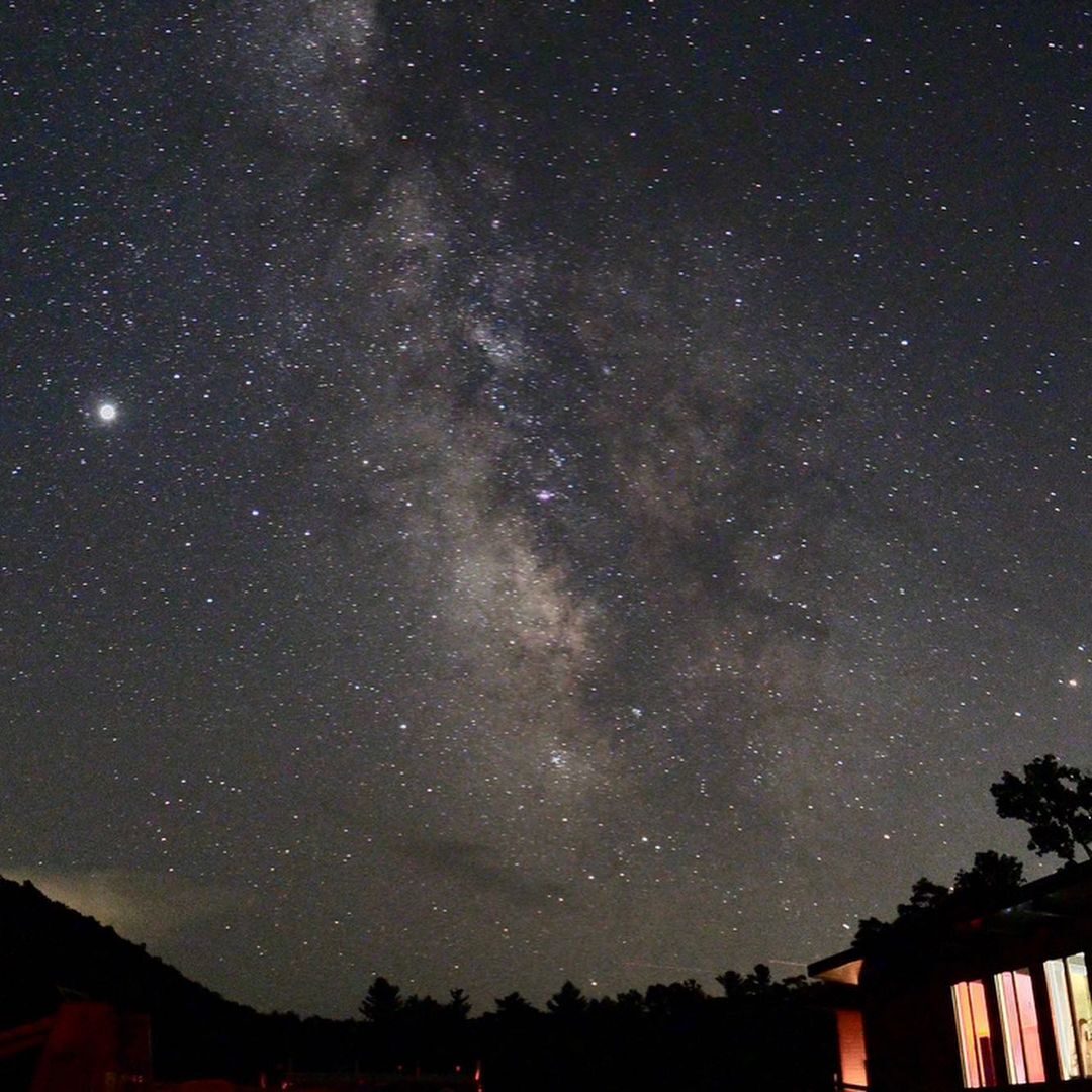 stargazing meteor shower