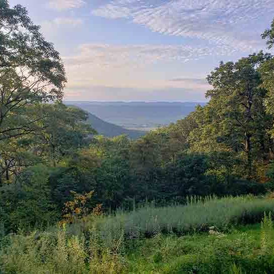 Warrior Ridge Pennsylvania River Mountains